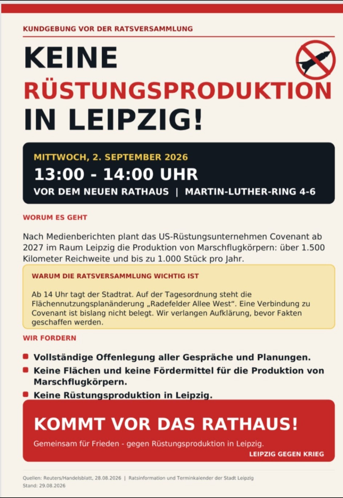 © Leipzig gegen den Krieg